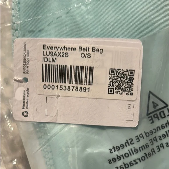 Lululemon 1L belt bag in Ideal Mint - Picture 3 of 3